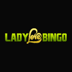 Lady Love Bingo logo – charming green bingo brand for UK players