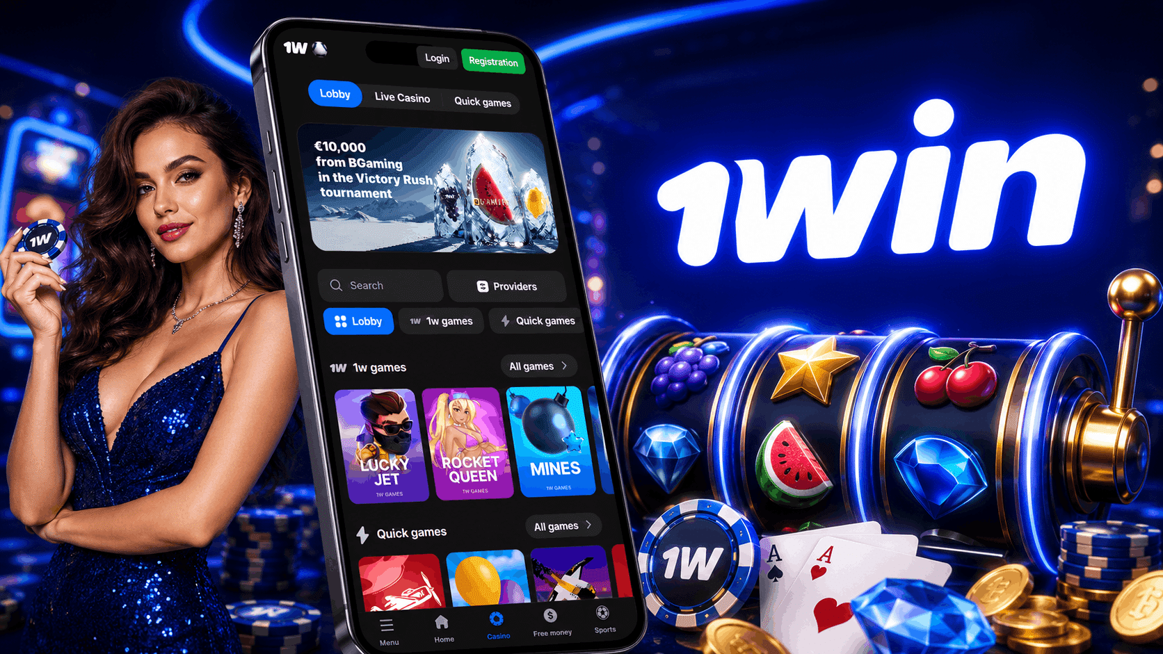 1Win Casino Review - Welcome Bonus Mobile App Casino Games Live Dealer Casino and More | SistersSites.co.uk 1Win casino launched back in 2016 and since then it's gotten a global popularity attracting over 24 millions users with international coverage under its Curacao eGaming license. And in today's review I'd like to touch upon how it managed to get so famous, as well as take a look at the best alternatives you can get to enjoy.