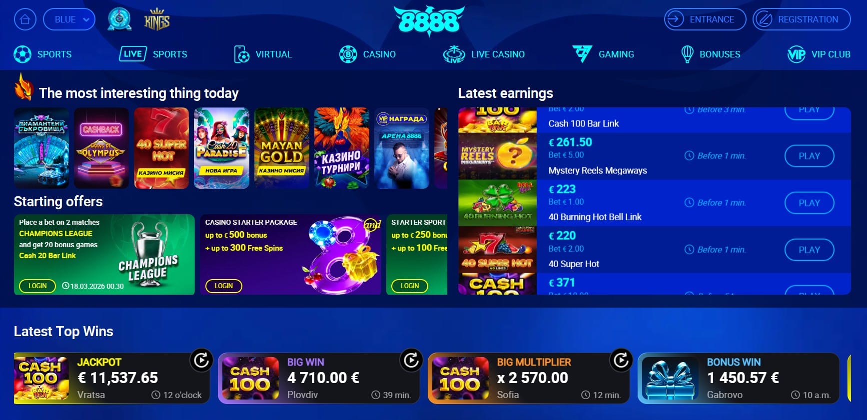 8888 Casino Review | SistersSites.co.uk 8888 Casino Review