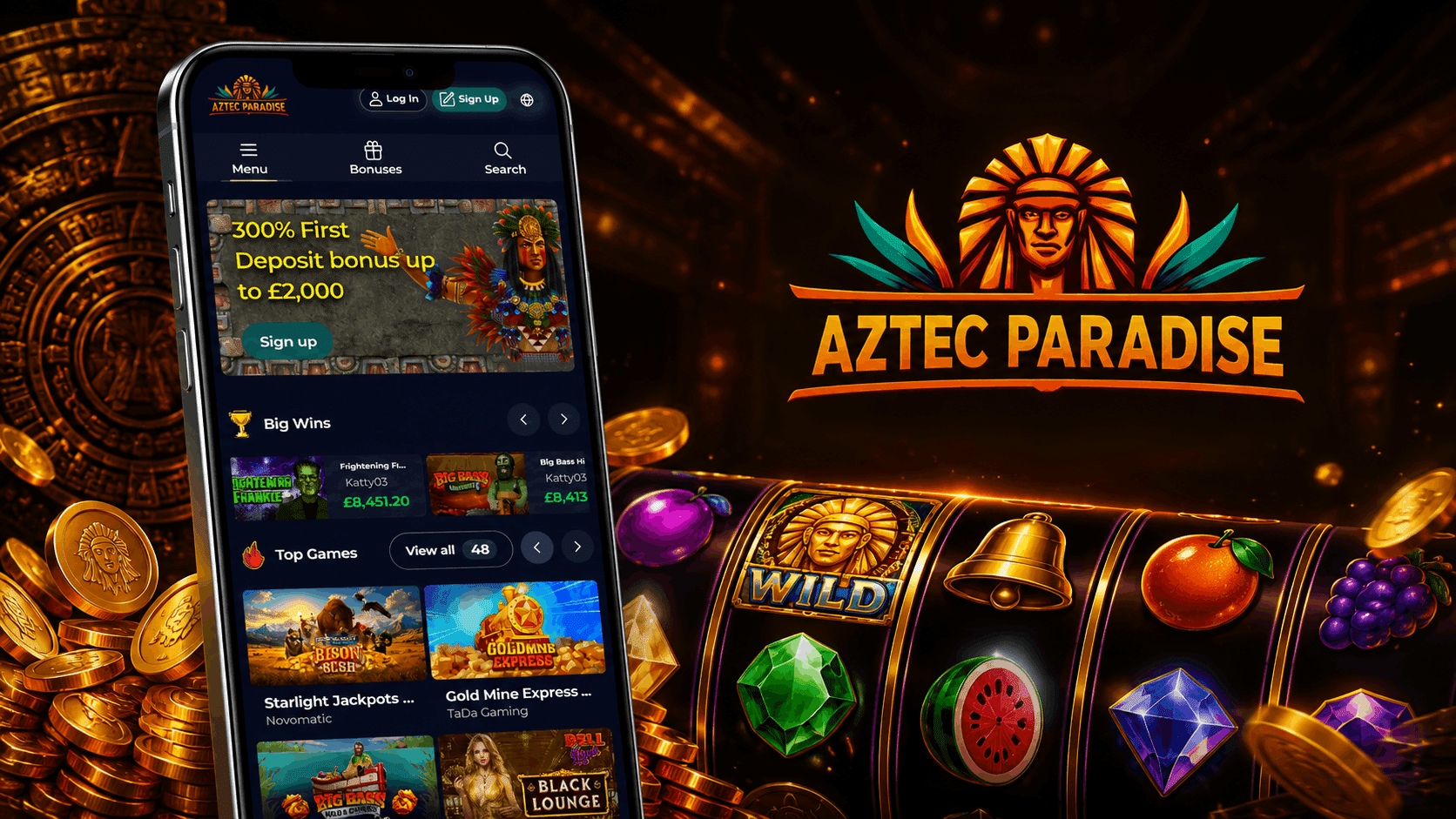 Aztec Paradise Casino Review - Welcome Bonus Mobile App Casino Games and More | SistersSites.co.uk Aztec Paradise Casino Review - Welcome Bonus Mobile App Casino Games and More