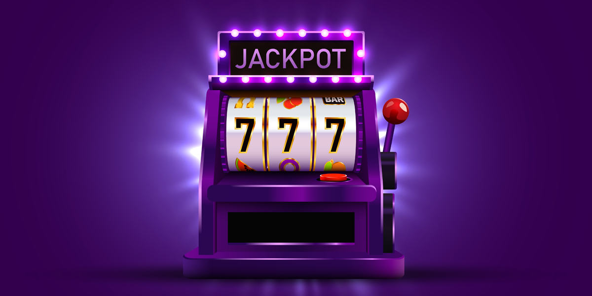 Slot machine wins the jackpot 777 Big win concept Online Casino jackpot | SistersSites.co.uk Gambling in Online Casinos