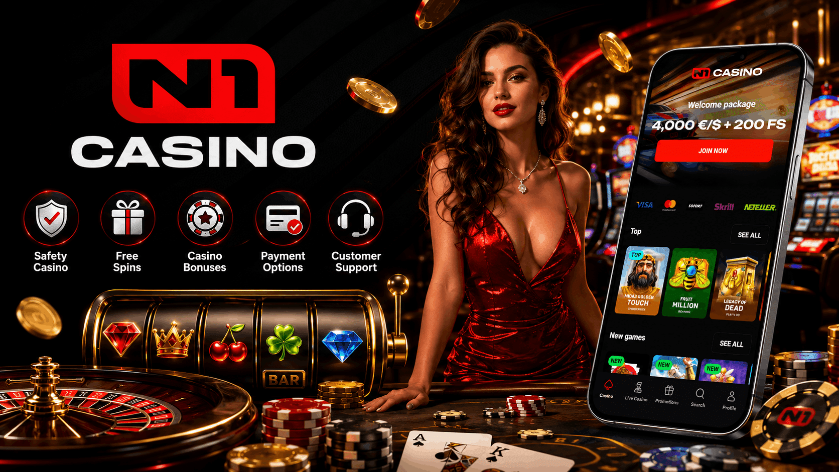 N1 Casino Review - Welcome Bonuses Mobile App Casino Games Alternatives and More | SistersSites.co.uk N1 Casino Review - Welcome Bonuses Mobile App Casino Games Alternatives and More