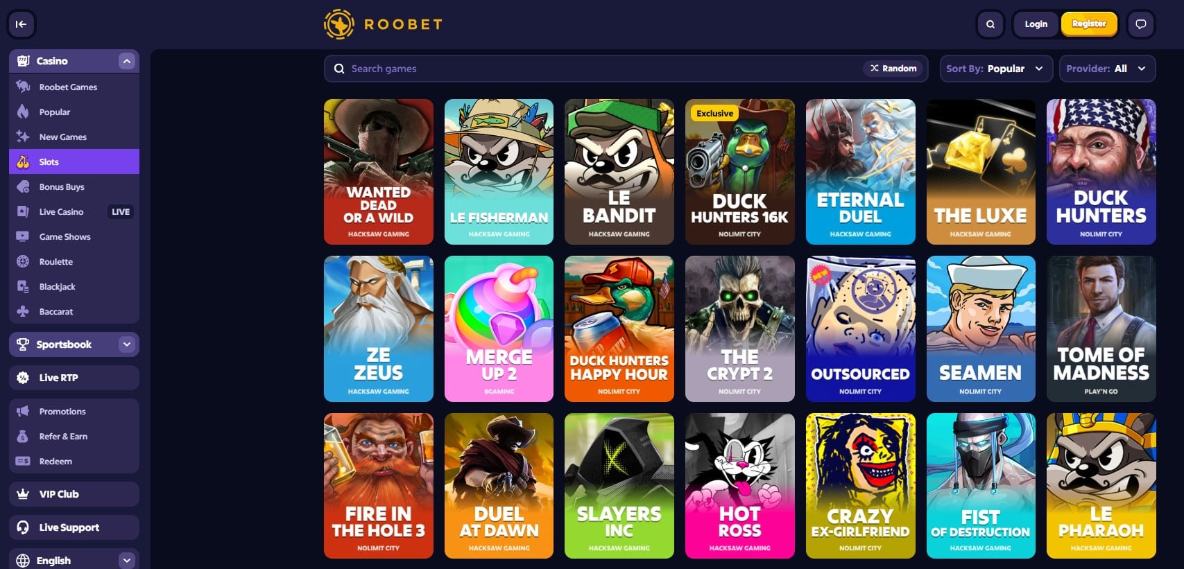 Roobet Casino Review - Online Crypto Casino | SistersSites.co.uk Roobet Casino Review