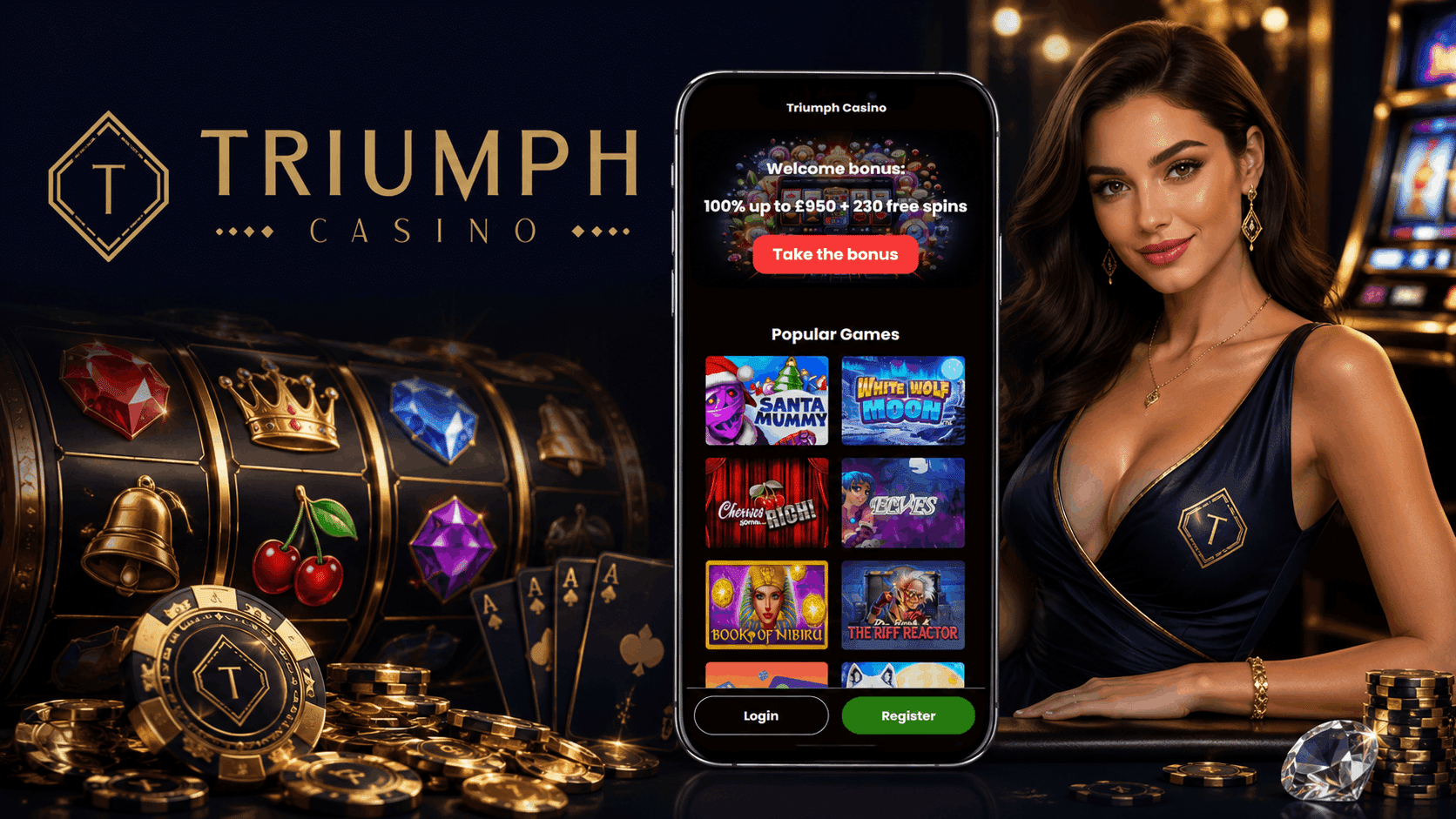 Triumph Casino Review - Welcome Bonus Mobile App Casino Games Live Casino and More | SistersSites.co.uk Triumph Casino Review - Welcome Bonus Mobile App Casino Games Live Casino and More
