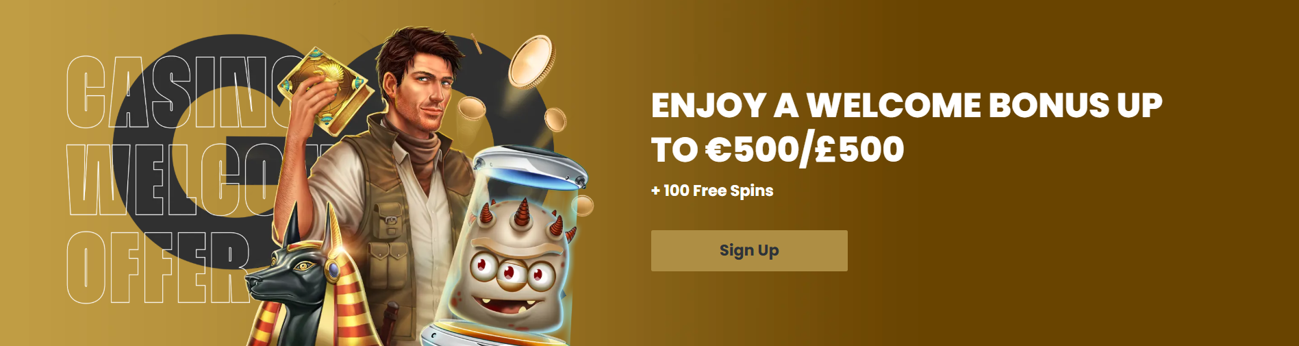 GQbet Casino Welcome Bonus