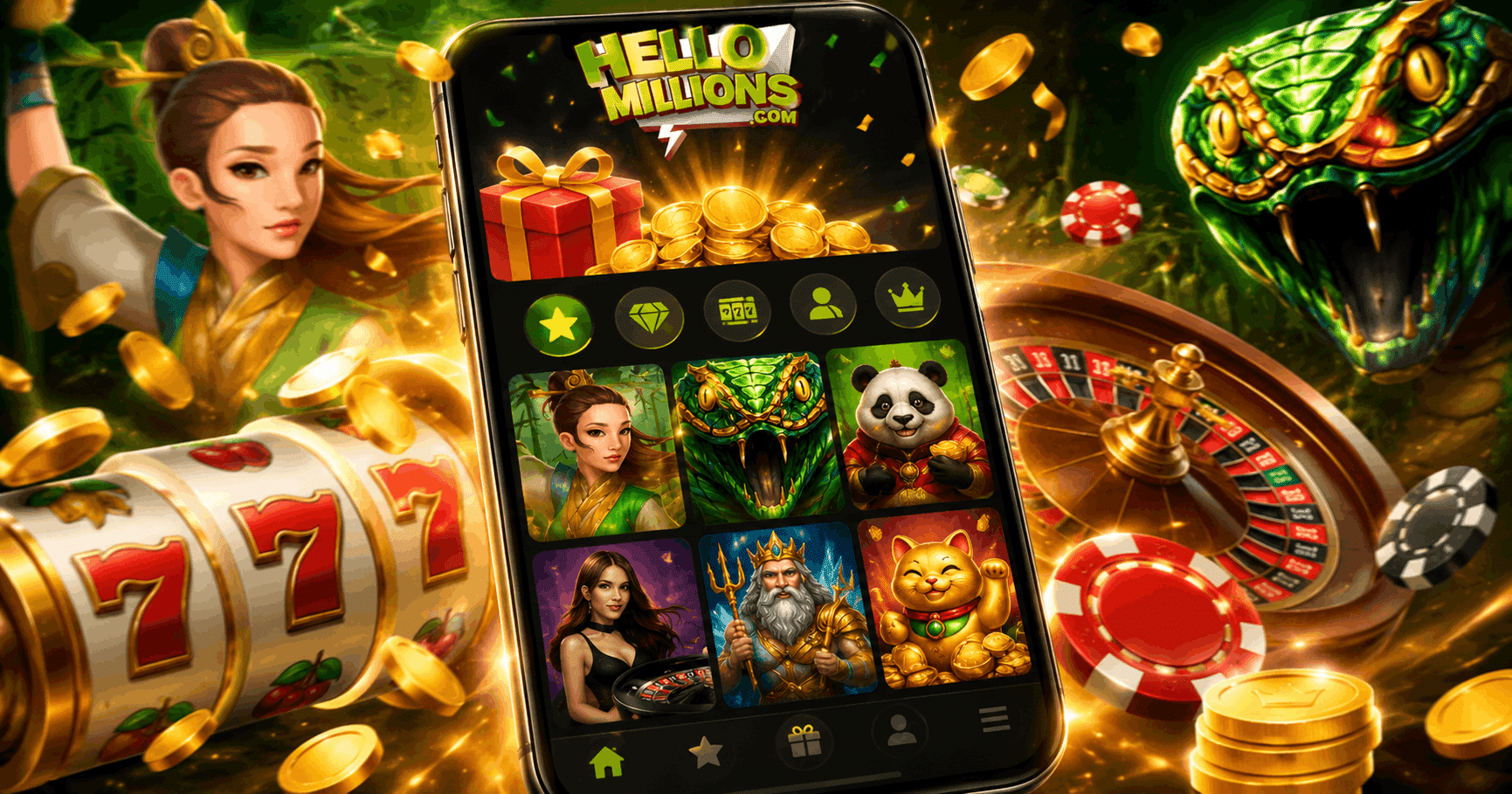 Hello Millions Casino Review - Bonuses Mobile App Slot Games Free Spins and More | SistersSites.co.uk Hello Millions Casino Review - Bonuses Mobile App Slot Games Free Spins and More
