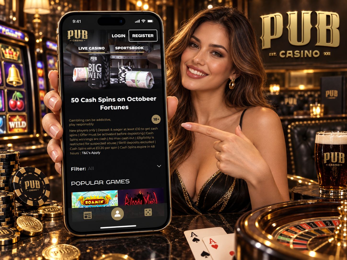 Pub Casino Review - Welcome Bonuses Mobile Casino Slots Free Spins Alternatives and More | SistersSites.co.uk Pub Casino Review - Welcome Bonuses Mobile Casino Slots Free Spins Alternatives and More