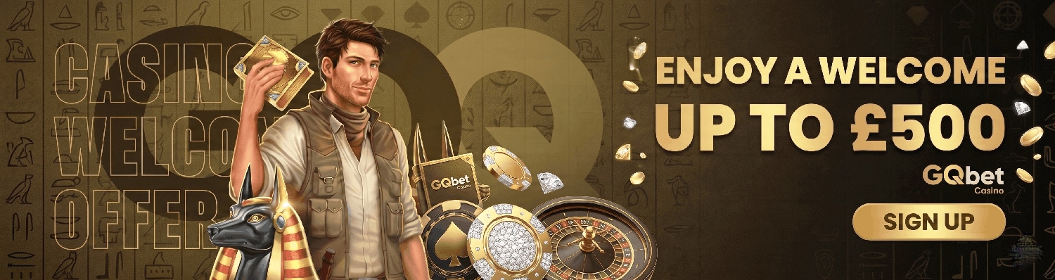 GQbet Casino Welcome Bonus for UK Players | SistersSites.co.uk GQbet Casino Welcome Bonus for UK Players