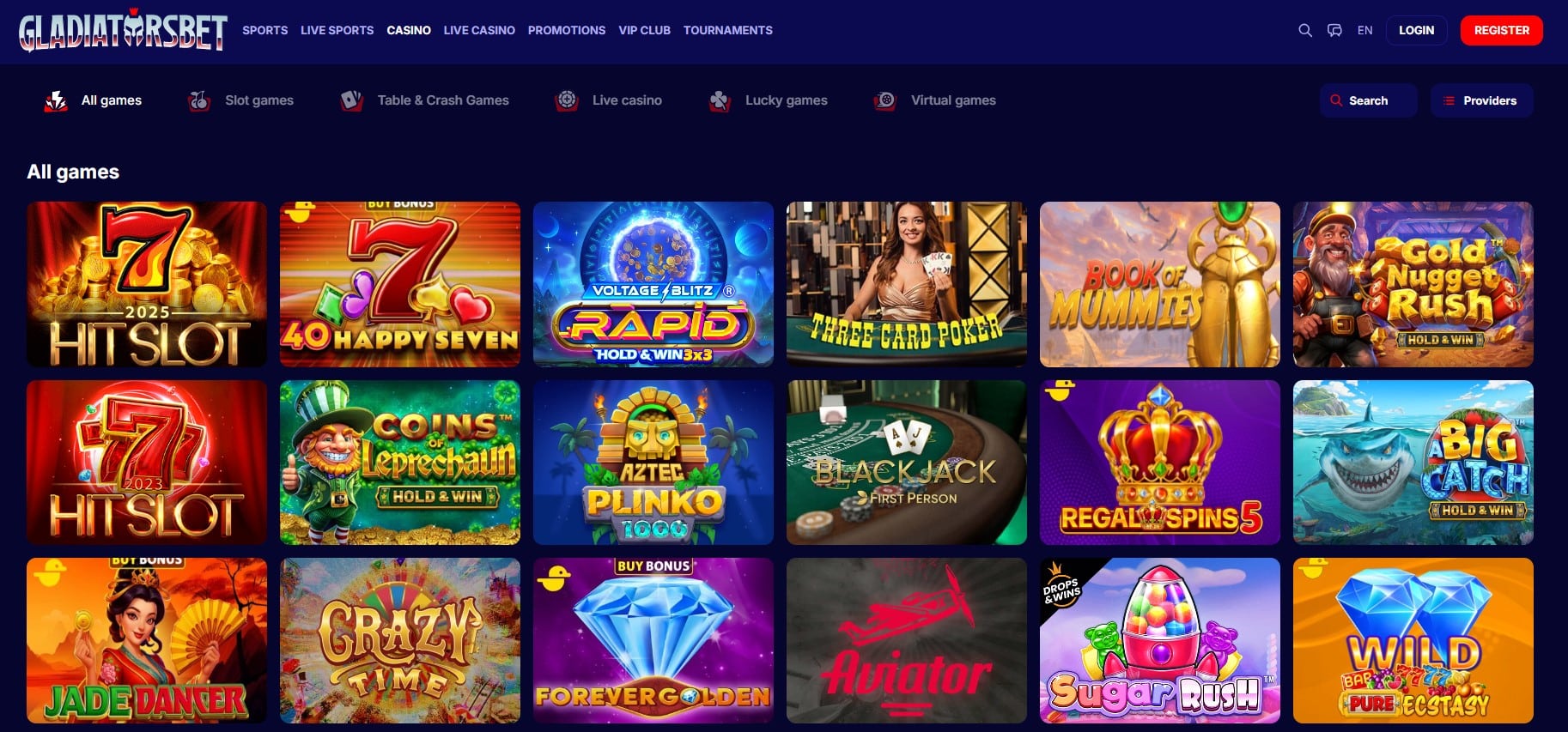 GladiatorsBet Casino Review | SistersSites.co.uk GladiatorsBet Casino Review