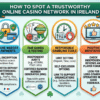 How to Spot a Trustworthy Online Casino