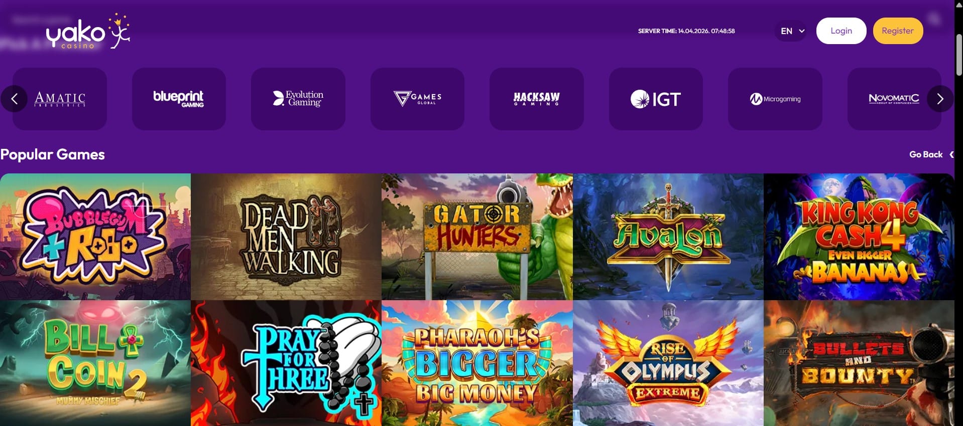 Yako Casino Review Bonuses and Games | SistersSites.co.uk Yako Casino Review