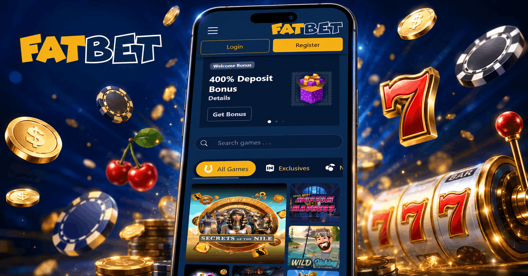 FatBet Casino Review - Bonuses Slot Games Mobile Casino Payments and More | SistersSites.co.uk FatBet Casino Review - Bonuses Slot Games Mobile Casino Payments and More