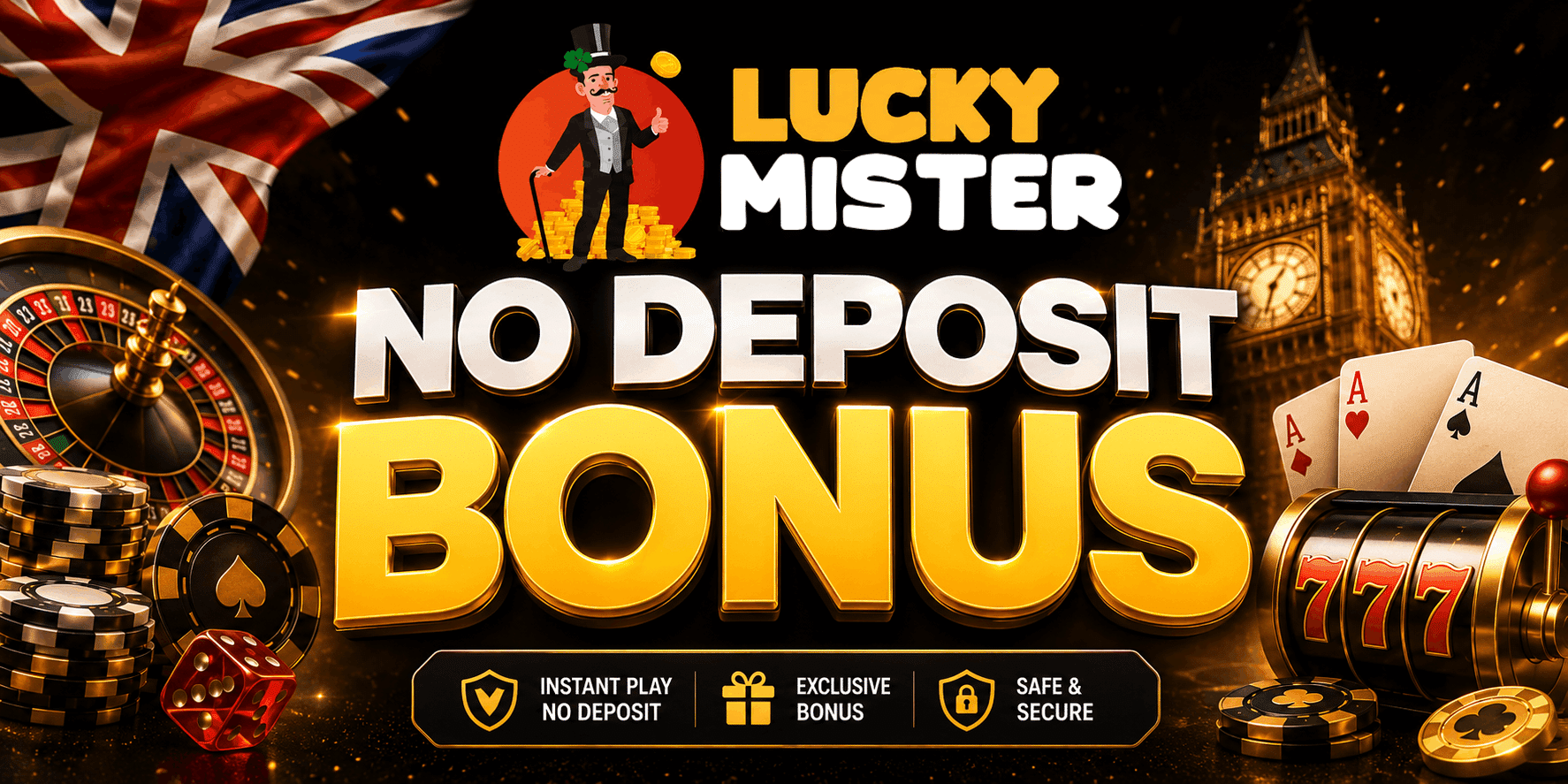 Lucky Mister Casino No Deposit Bonus | SistersSites.co.uk Lucky Mister Casino No Deposit Bonus