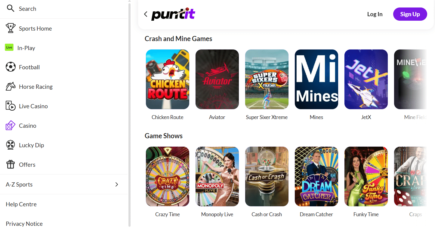 Puntit Casino Review - Bonuses Slot Games Sports Betting Deposits Safety Check and More | SistersSites.co.uk Puntit Casino Review - Bonuses Slot Games Sports Betting Deposits Safety Check and More