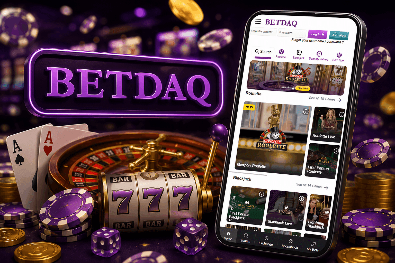 BetDaq Casino Review - Welcome Bonus Mobile App Casino Games and More | SistersSites.co.uk BetDaq Casino Review - Welcome Bonus Mobile App Casino Games and More