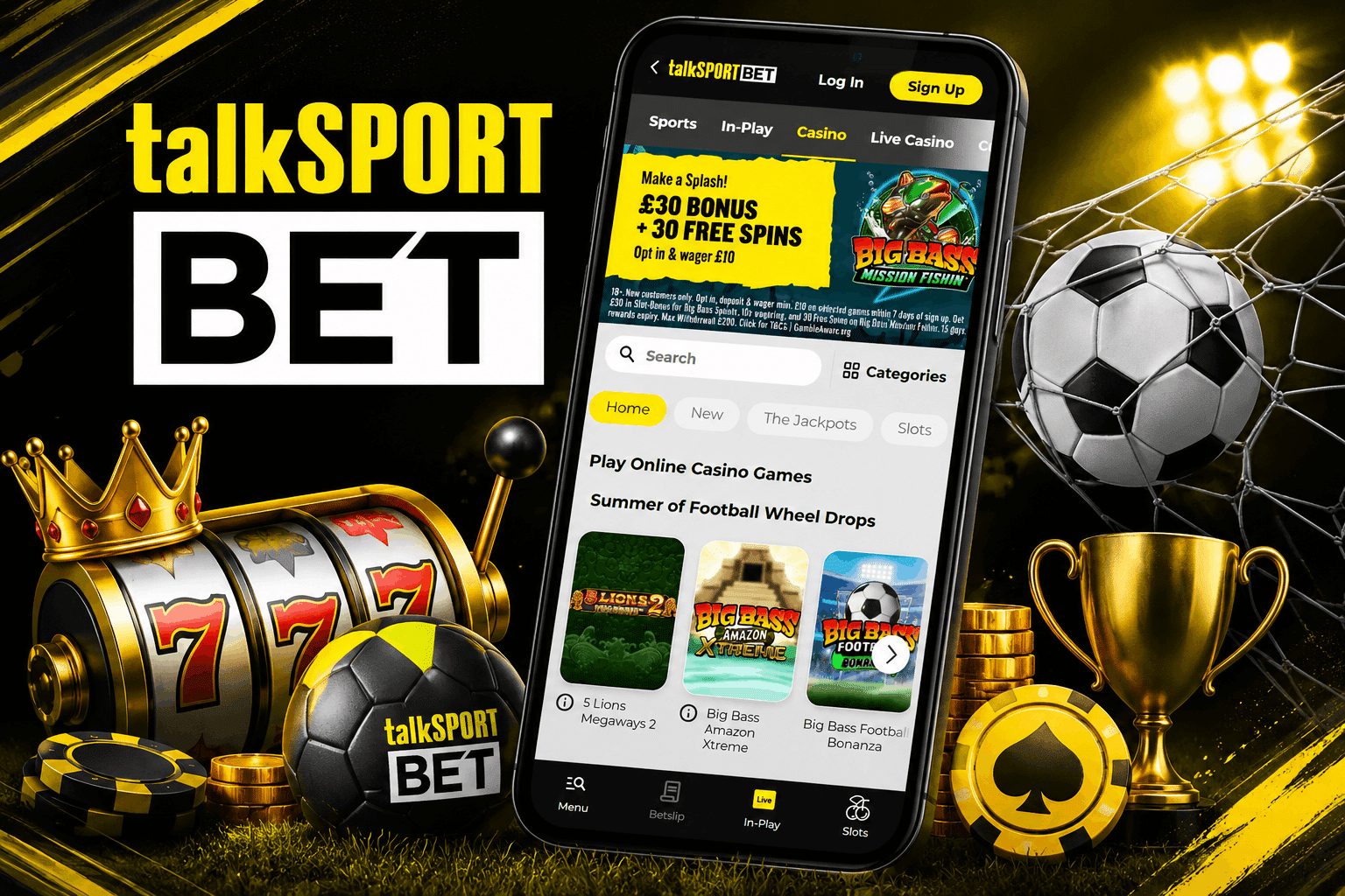 talkSPORT Bet Review - Welcome Bonuses Mobile App Slot Games Sports Betting and More | SistersSites.co.uk talkSPORT Bet Review - Welcome Bonuses Mobile App Slot Games Sports Betting and More