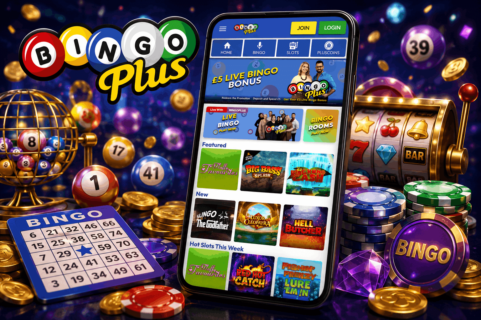 Bingo Plus Review - Welcome Bonus Mobile App Bingo Games Casino Games and More | SistersSites.co.uk Bingo Plus Review - Welcome Bonus Mobile App Bingo Games Casino Games and More
