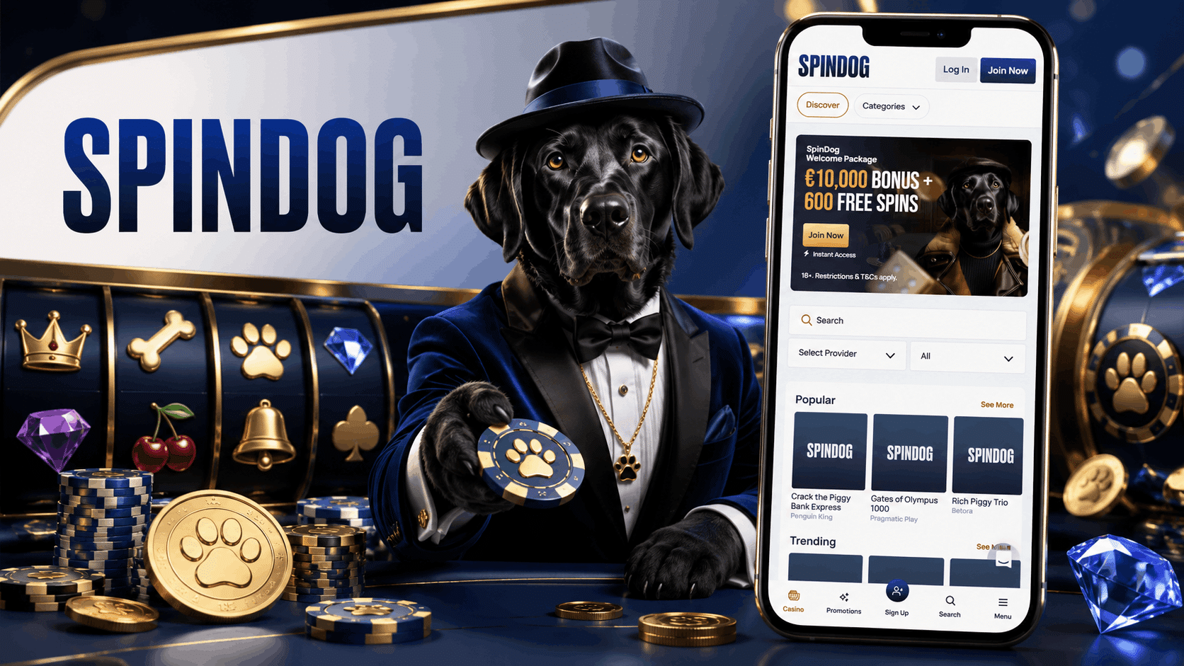 Spindog Casino Review - Welcome Bonus Mobile App Casino Games Live Casino and More | SistersSites.co.uk Spindog Casino Review - Welcome Bonus Mobile App Casino Games Live Casino and More