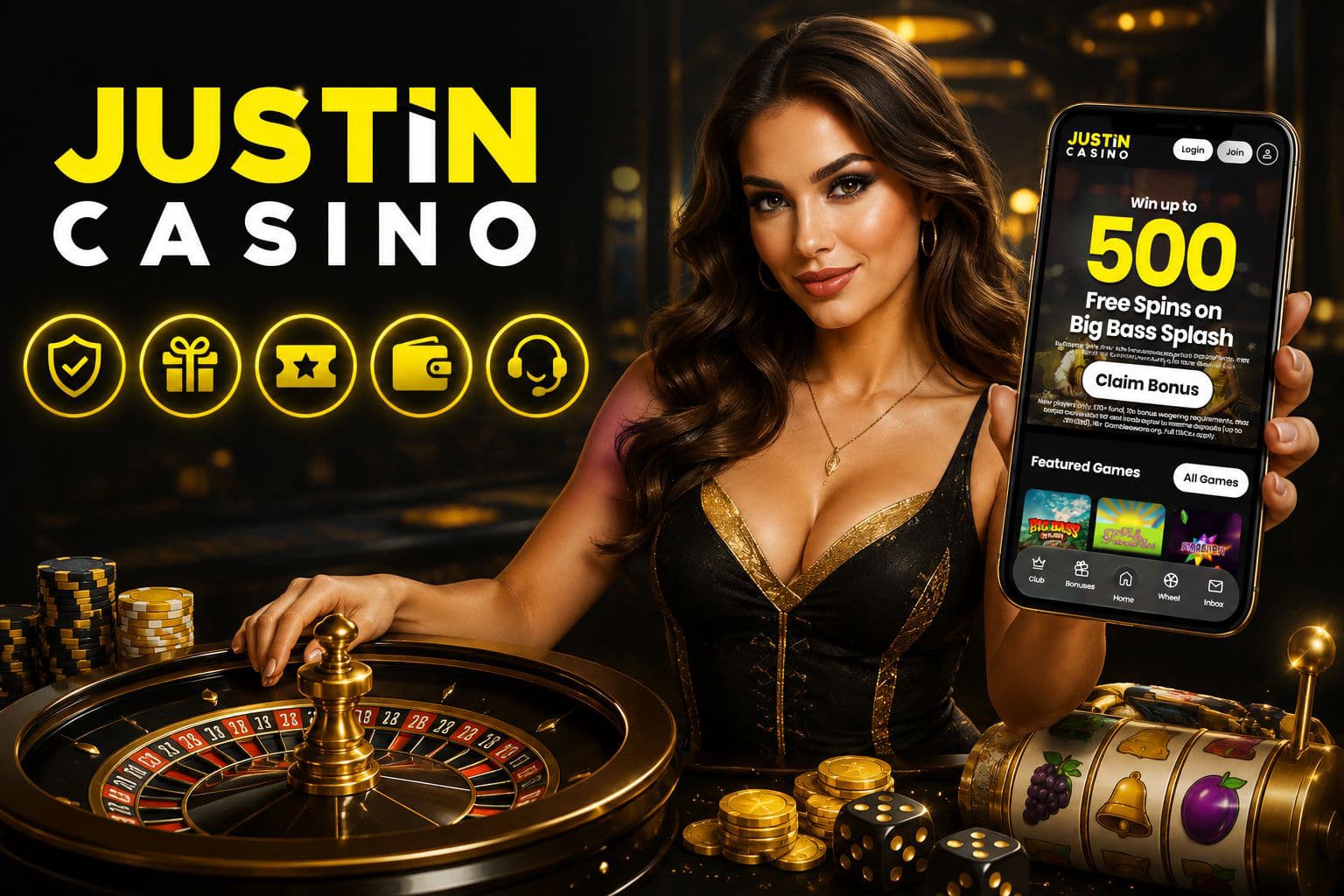 Justin Casino Review - Welcome Bonus Mobile Casino Slots Free Spins Offers and More | SistersSites.co.uk Justin Casino Review - Welcome Bonus Mobile Casino Slots Free Spins Offers and More