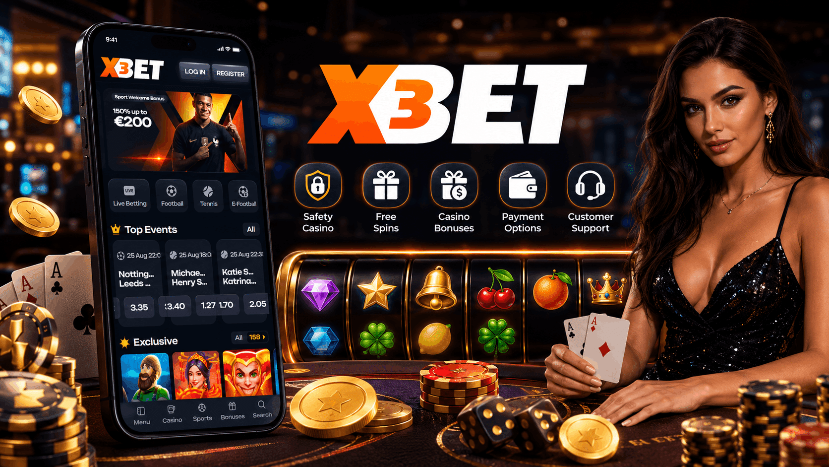 X3Bet Casino Review - Welcome Bonuses Mobile Casino Games Safety Alternative and More | SistersSites.co.uk X3Bet Casino Review - Welcome Bonuses Mobile Casino Games Safety Alternative and More