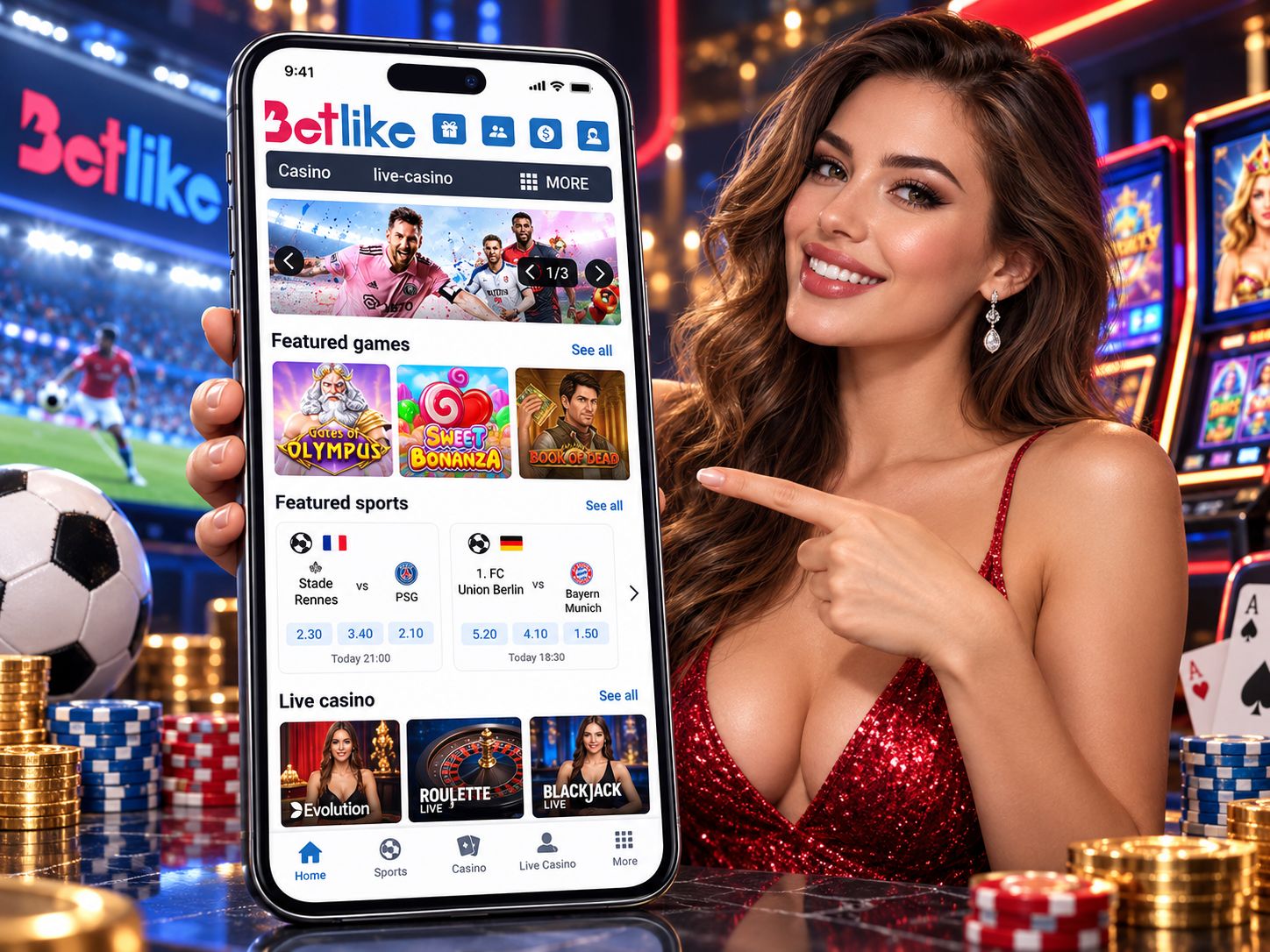 Betlike Review - Welcome Bonus Mobile App Sports Betting Slots Free Spins and Alternatives | SistersSites.co.uk Betlike Review - Welcome Bonus Mobile App Sports Betting Slots Free Spins and Alternatives