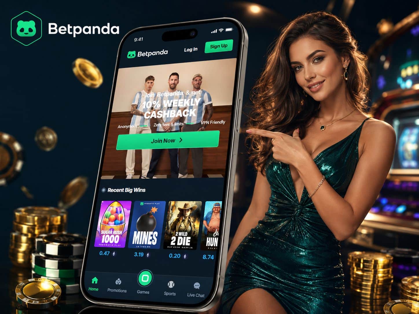 Betpanda Casino Review - Welcome Bonus Mobile App Slots Free Spins and More | SistersSites.co.uk Betpanda Casino Review - Welcome Bonus Mobile App Slots Free Spins and More