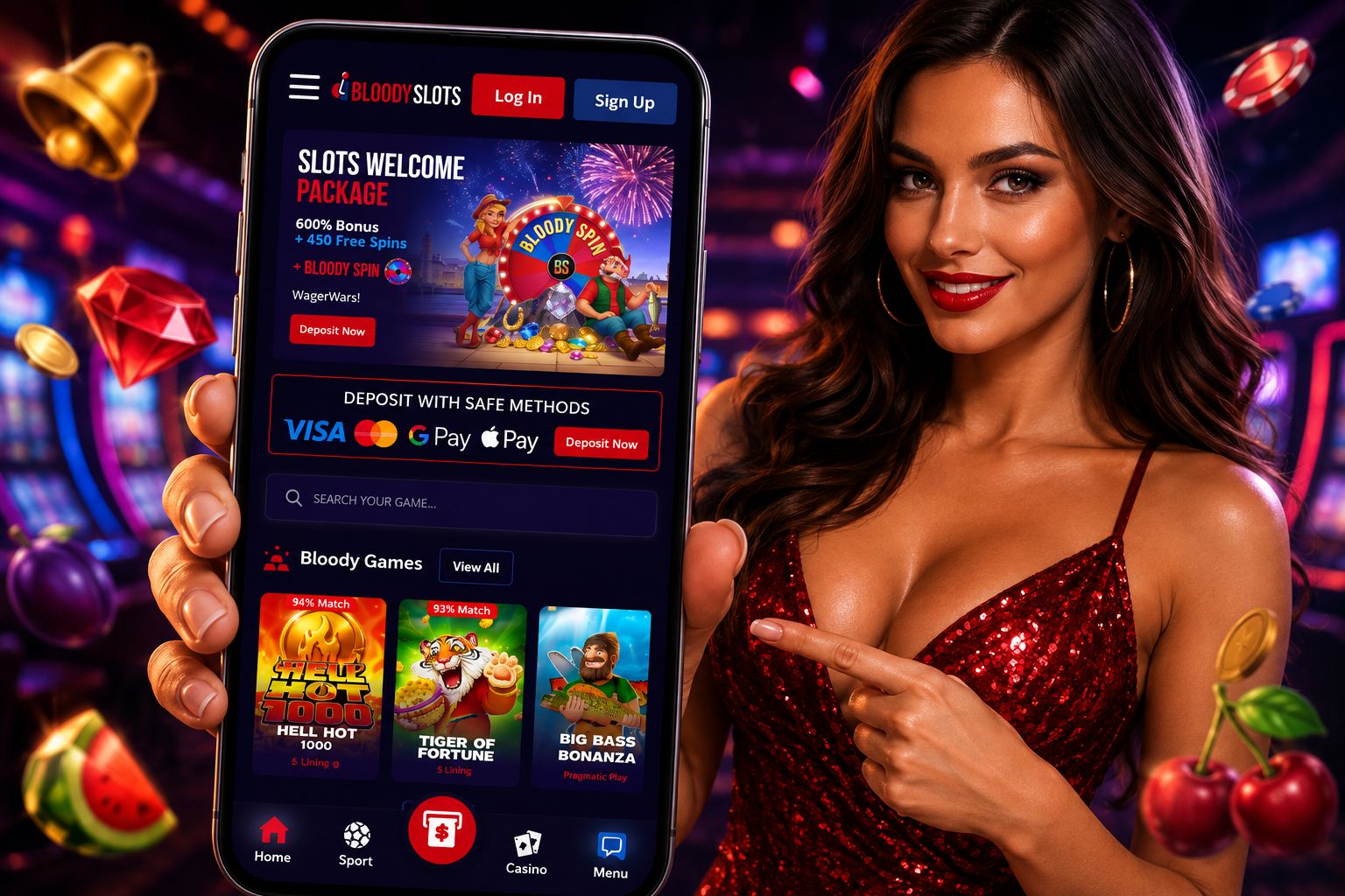 Bloody Slots Casino Review - Welcome Bonus Mobile App Slots Free Spins and More | SistersSites.co.uk Bloody Slots Casino Review - Welcome Bonus Mobile App Slots Free Spins and More