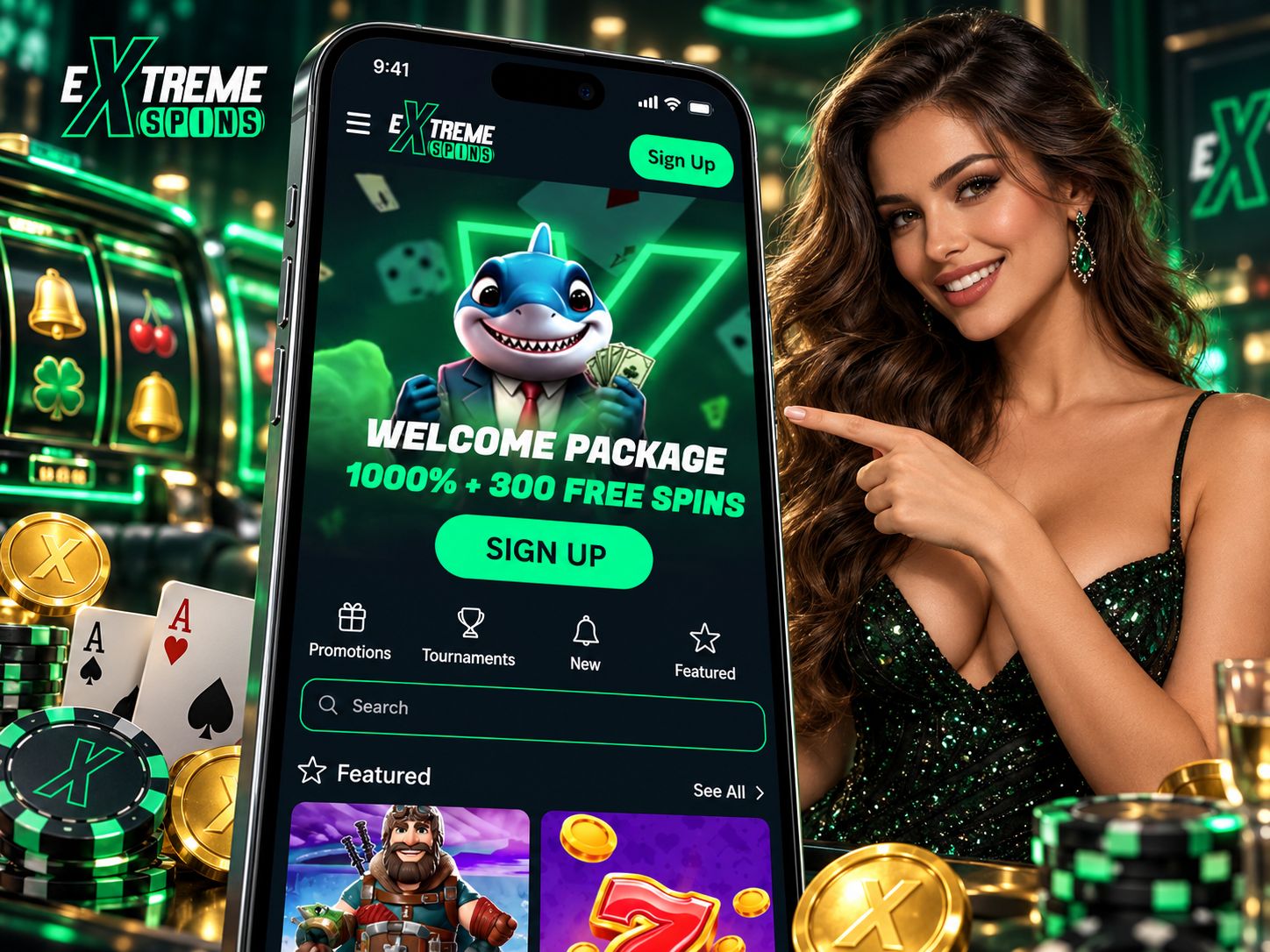 Extreme Spins Casino Review - Welcome Bonus Mobile Casino Slots Free Spins and Alternatives | SistersSites.co.uk Extreme Spins Casino Review - Welcome Bonus Mobile Casino Slots Free Spins and Alternatives