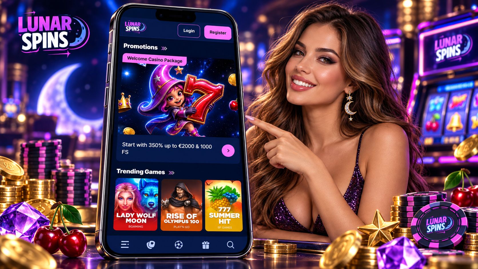 Lunar Spins Casino Review - Welcome Bonuses Mobile Casino Slots Free Spins Alternatives and More | SistersSites.co.uk Lunar Spins Casino Review - Welcome Bonuses Mobile Casino Slots Free Spins Alternatives and More