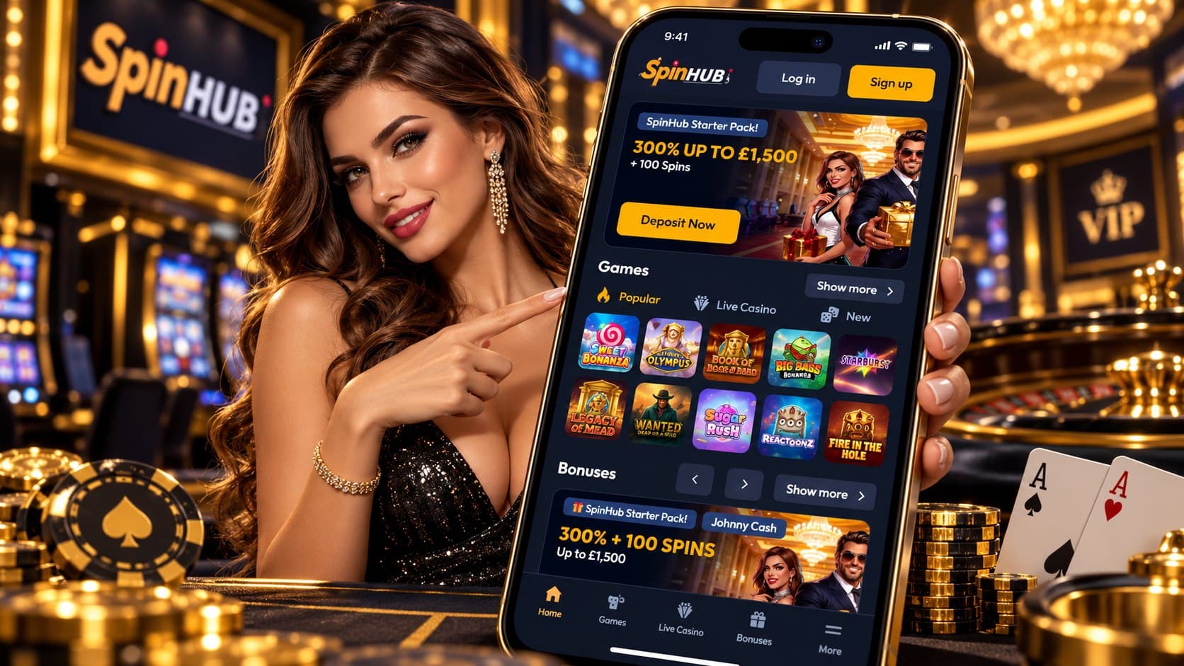 SpinHUB Casino Review - Welcome Bonus Mobile Casino Slots Free Spins Alternative and More | SistersSites.co.uk SpinHUB Casino Review - Welcome Bonus Mobile Casino Slots Free Spins Alternative and More