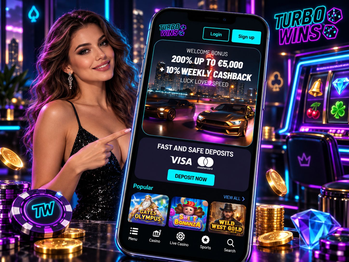 Turbo Wins Casino Review - Welcome Bonus Mobile Casino Slots Free Spins and Alternatives | SistersSites.co.uk Turbo Wins Casino Review - Welcome Bonus Mobile Casino Slots Free Spins and Alternatives