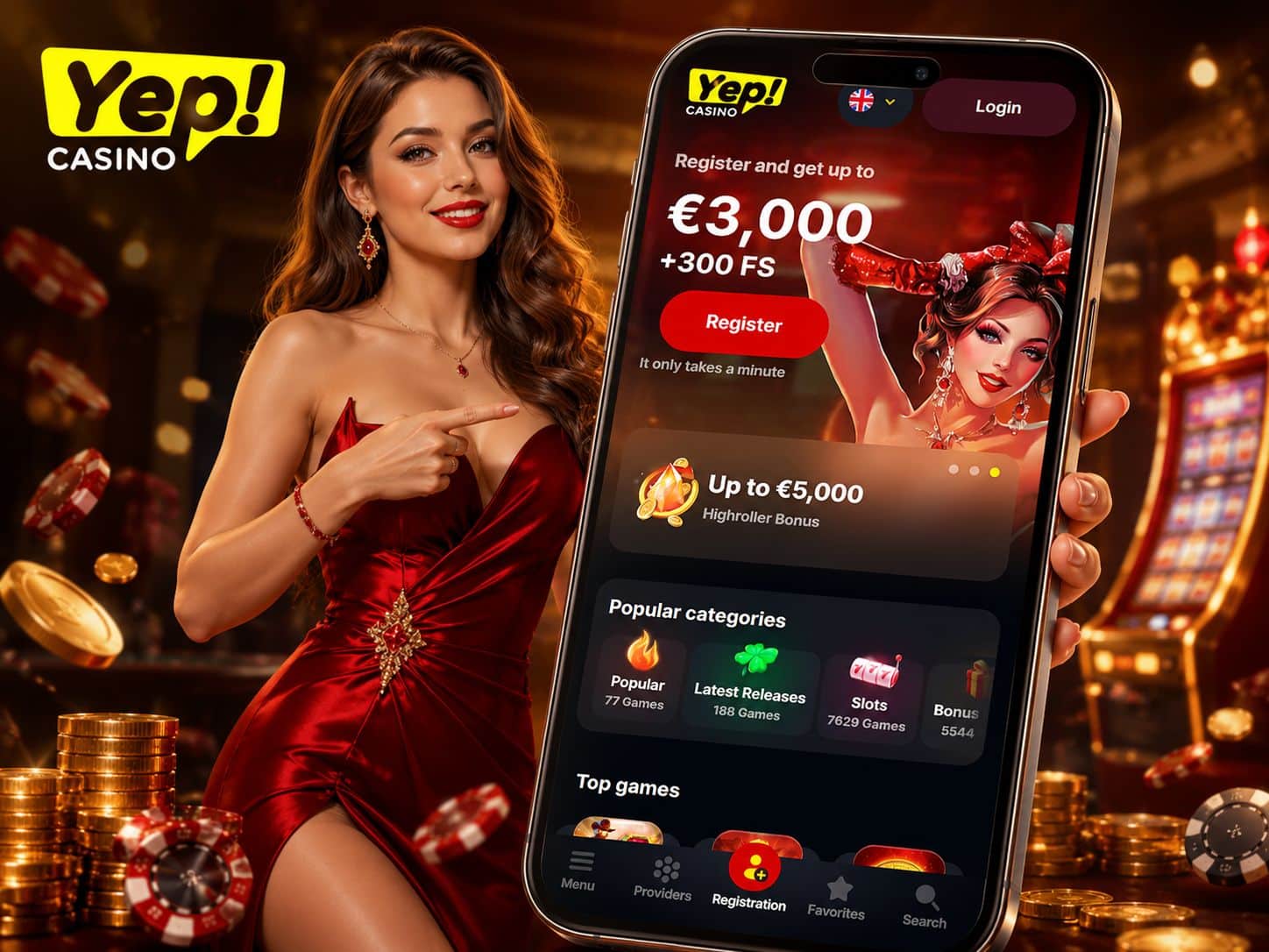 Yep Casino Review - Welcome Bonus Mobile App Slots Free Spins and More | SistersSites.co.uk Yep Casino Review - Welcome Bonus Mobile App Slots Free Spins and More