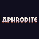 Stylized title reading 'APHRODITE' in pale pink gradient letters on a dark background, like a header graphic.