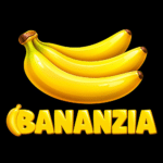 Bananzia Casino | SistersSites.co.uk Branding image featuring three yellow bananas and the word 'BANANZIA' in bold yellow lettering on a black background, suggesting a banana-themed brand/advertisement.