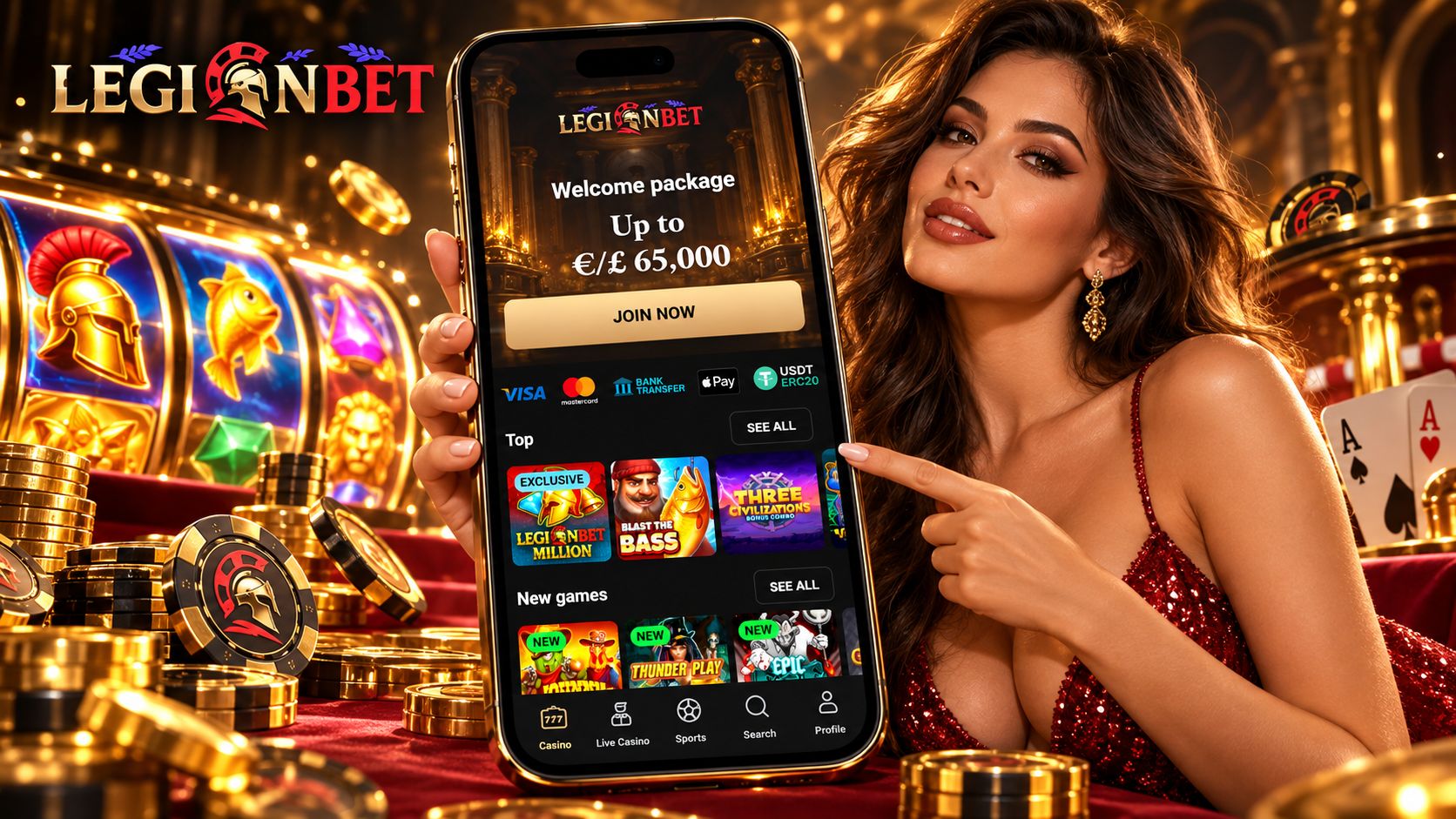 Legionbet Casino Review - Sister Sites Mobile App Casino Games Alternatives and More | SistersSites.co.uk Legionbet Casino Review - Sister Sites Mobile App Casino Games Alternatives and More