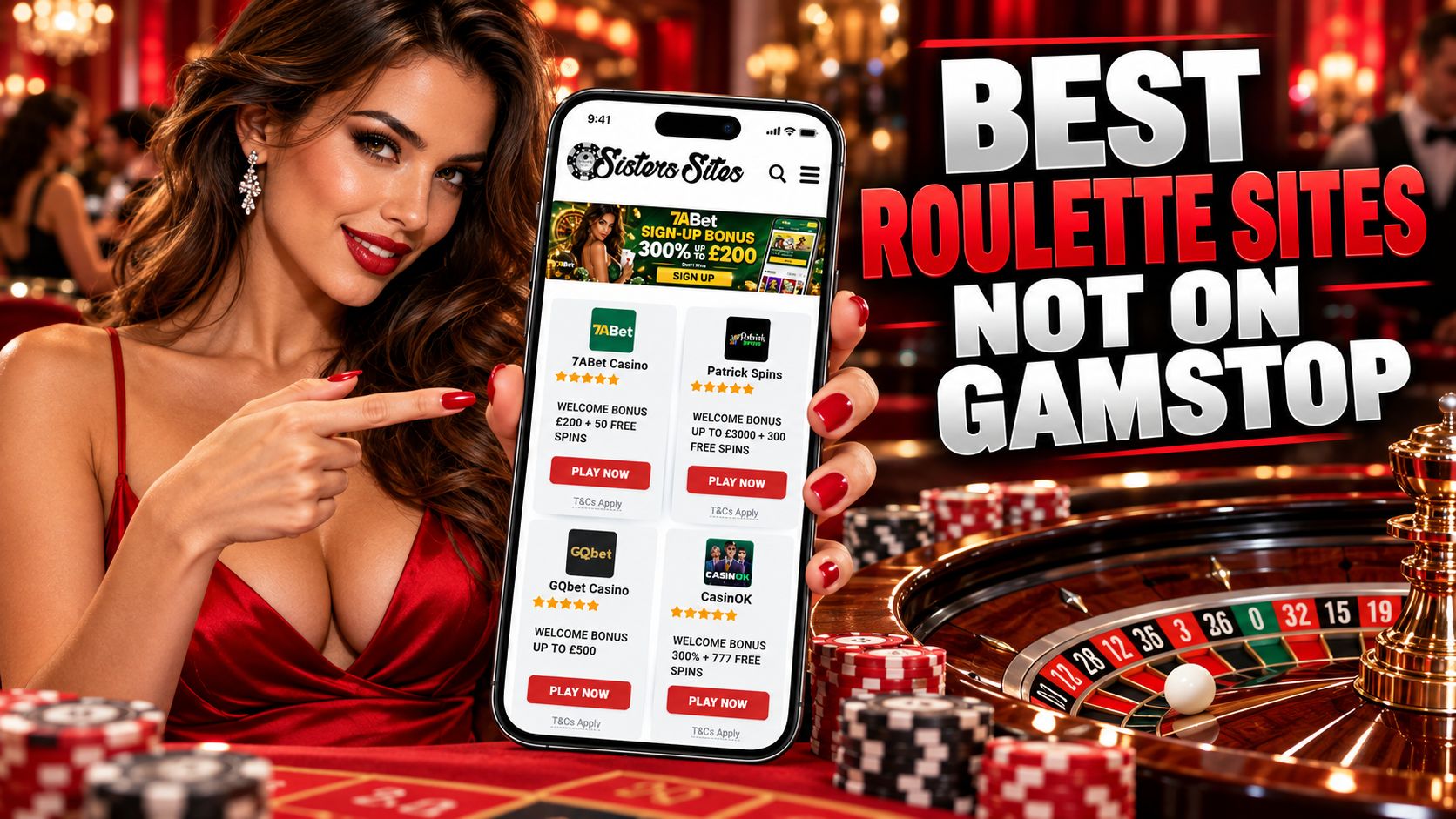 Roulette Sites Not on Gamstop - Best Roulette Casinos for UK Players | SistersSites.co.uk Roulette Sites Not on Gamstop - Best Roulette Casinos for UK Players