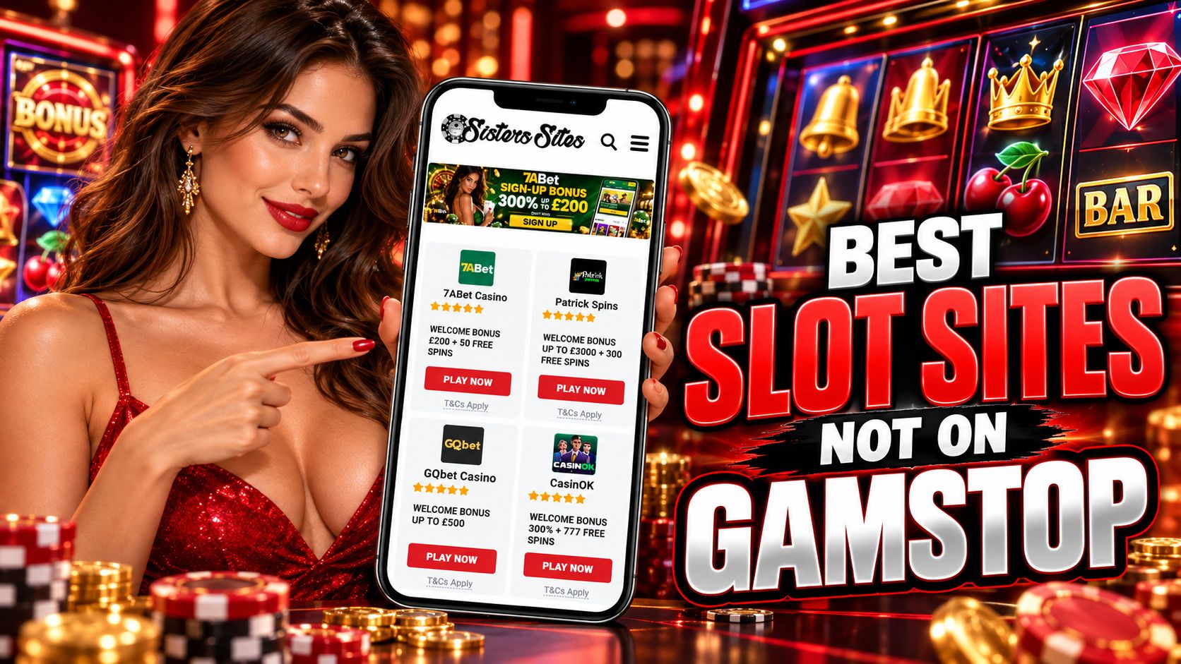 Slot Sites Not on GamStop - Best Non GamStop Casinos for Slots UK | SistersSites.co.uk Slot Sites Not on GamStop - Best Non GamStop Casinos for Slots UK